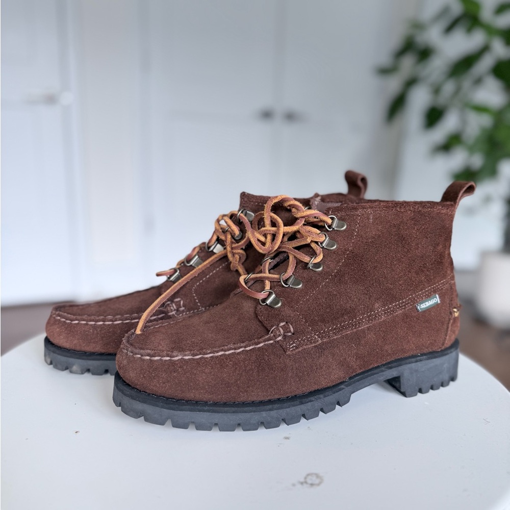 Sebago Deer boots Brown Suede Men's